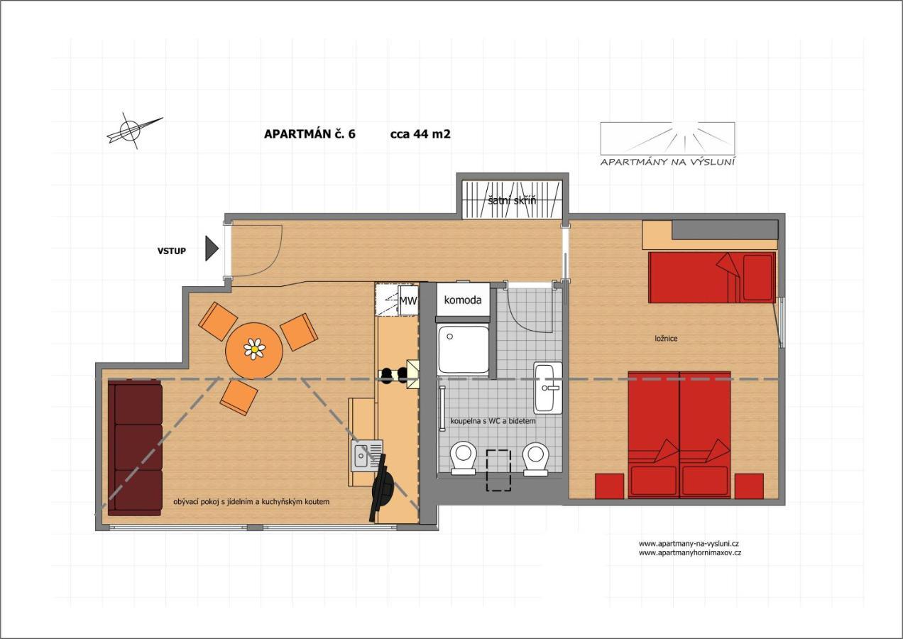 Apartmany Na Vysluni Horní Maxov Exterior photo