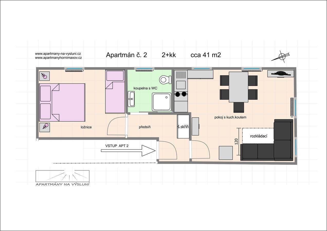 Apartmany Na Vysluni Horní Maxov Exterior photo